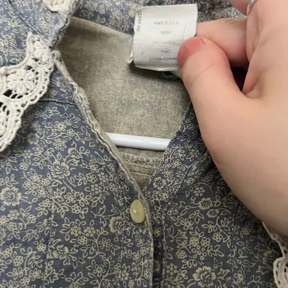 70s Gunne Sax by Jessica McClintock Prairie Maxi Dress - Picture 5 of 8